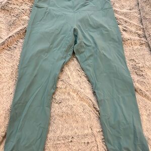 Lululemon Teal Capri Leggings